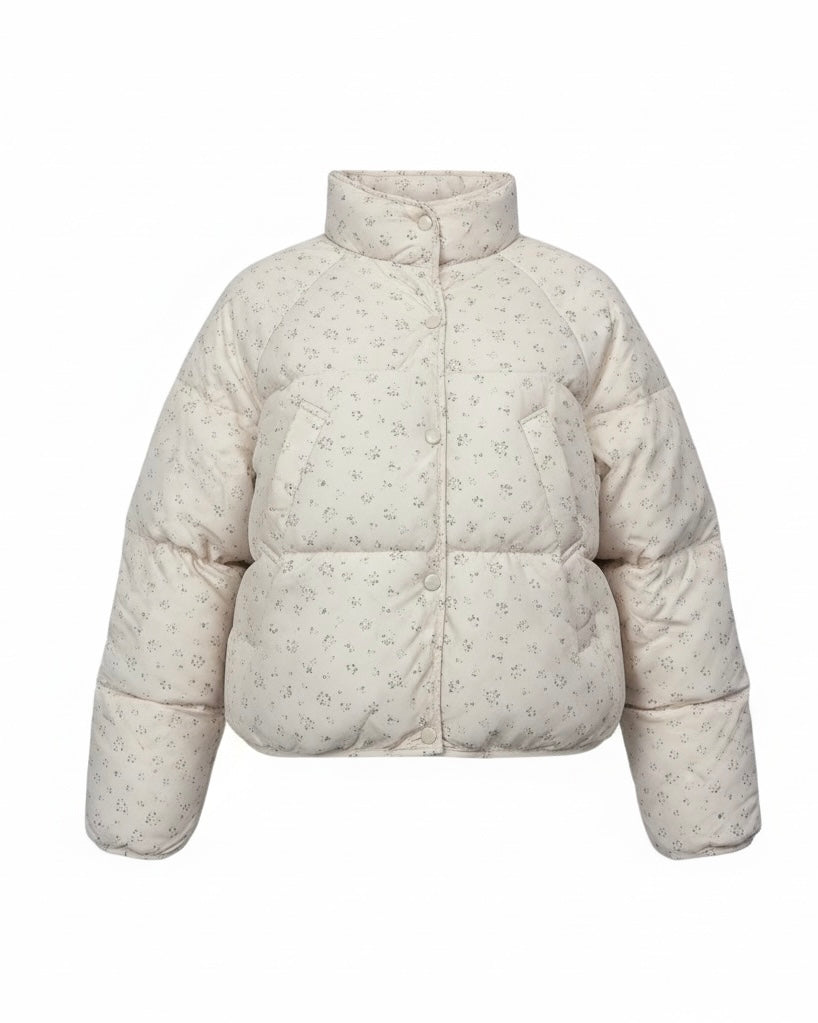 小花柄ブルゾン