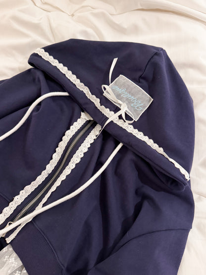 Romantic Lace Hoodie