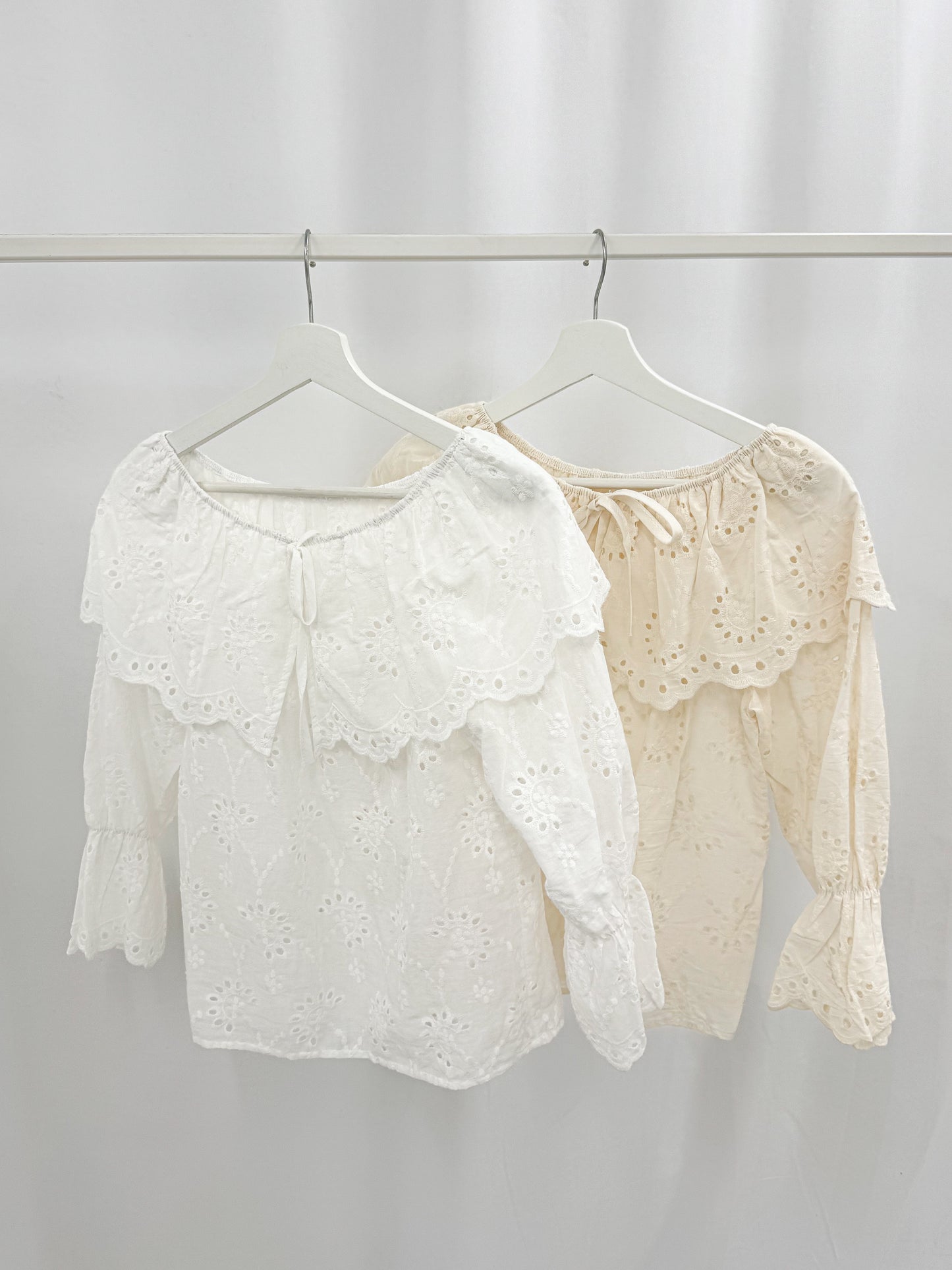 【Official限定価格】2wayキャンブリックブラウス