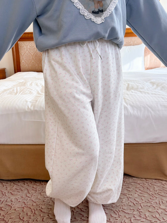 Baby Flower Sweat Pants