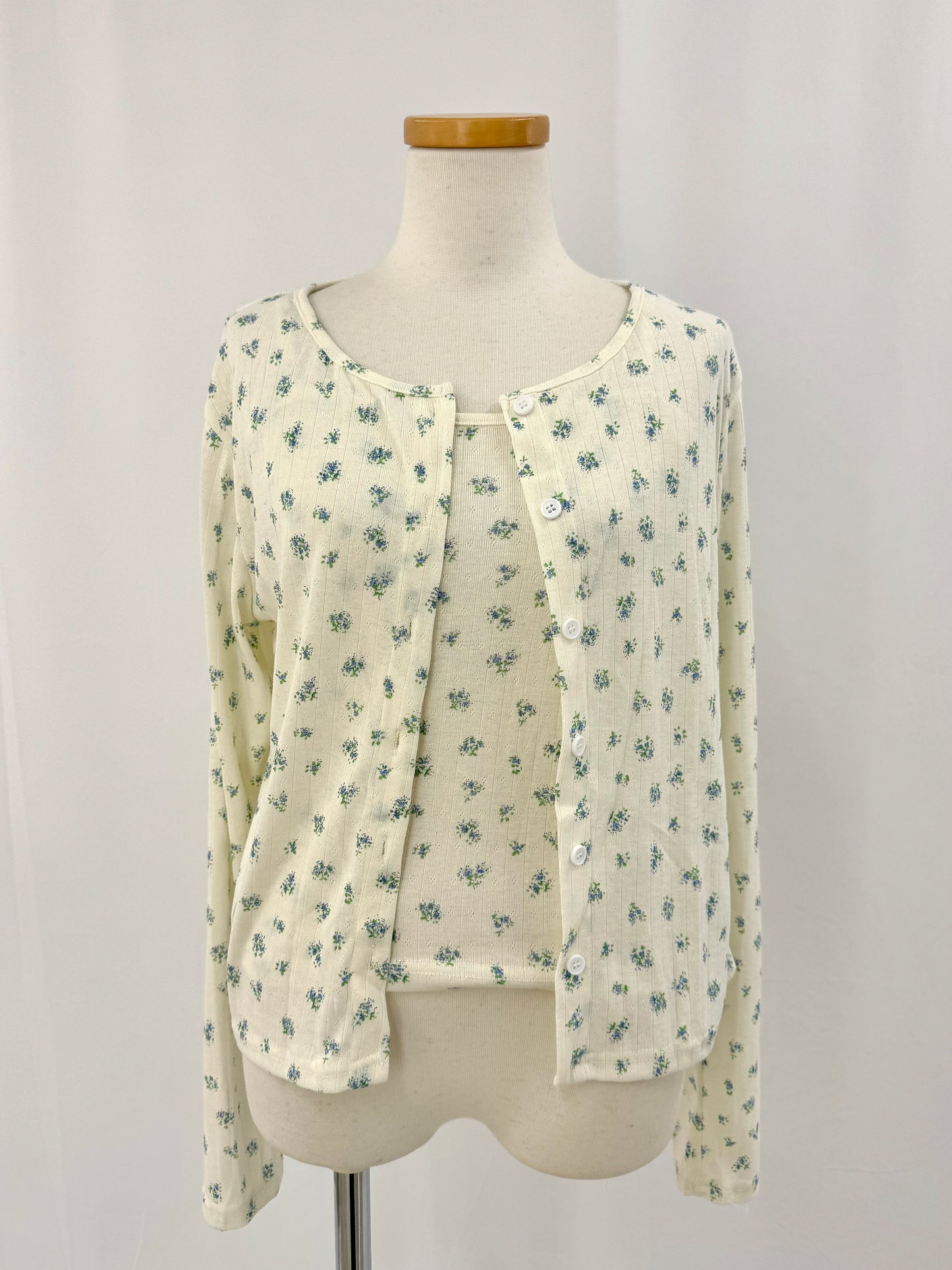 【Official限定】花柄アンサンブルカーディガン