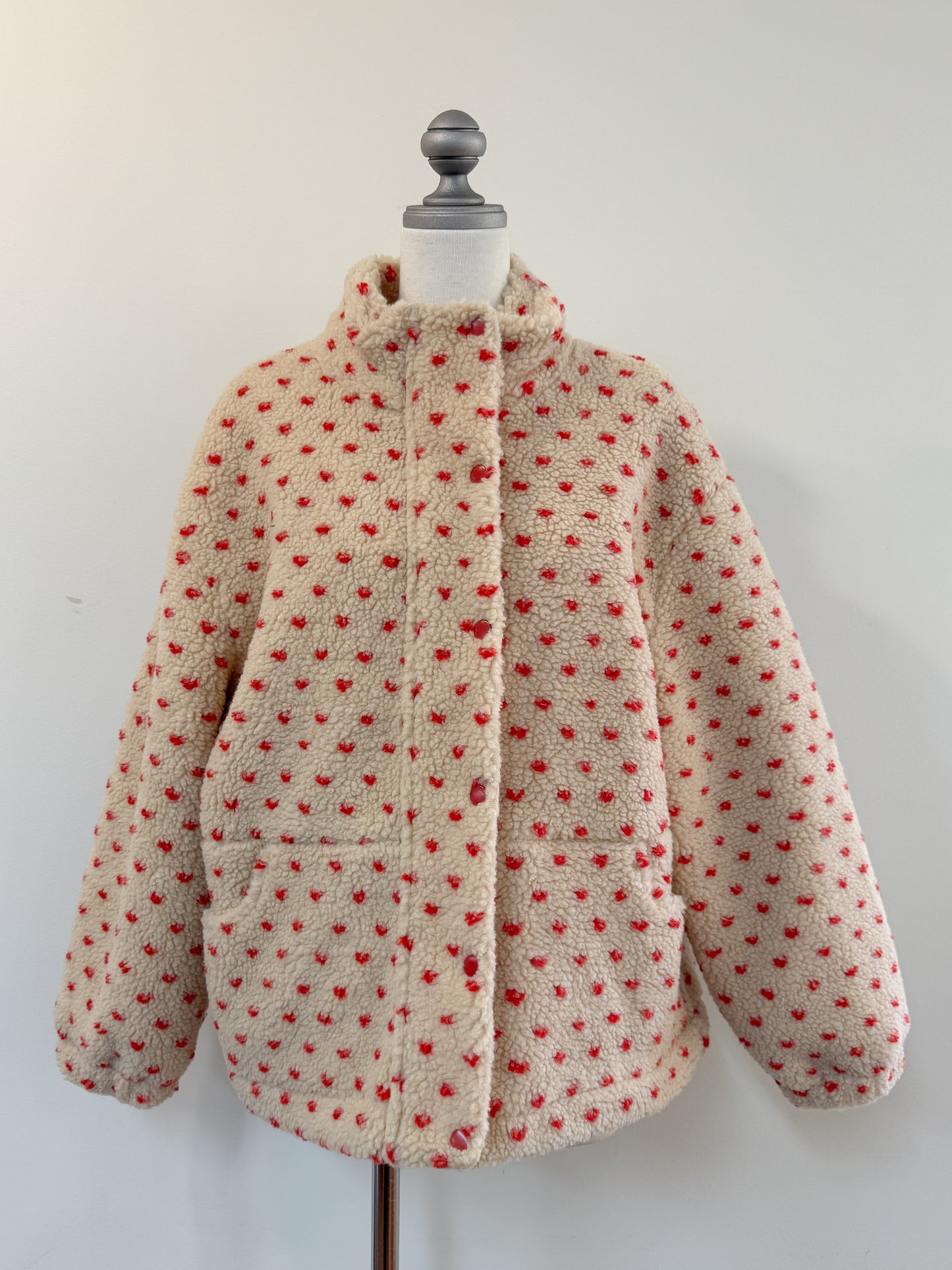 ハートドットボアブルゾン