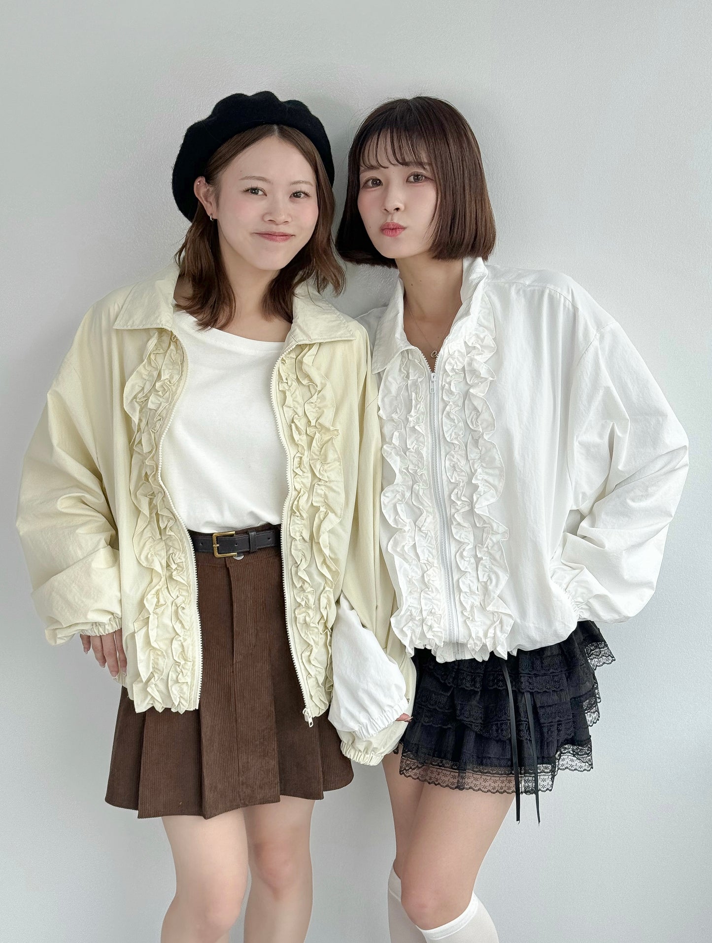 【Official限定価格】フリルブルゾン