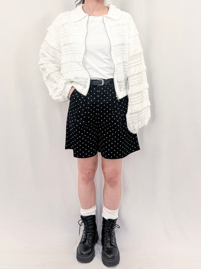 【Official限定価格】襟付きレースブルゾン