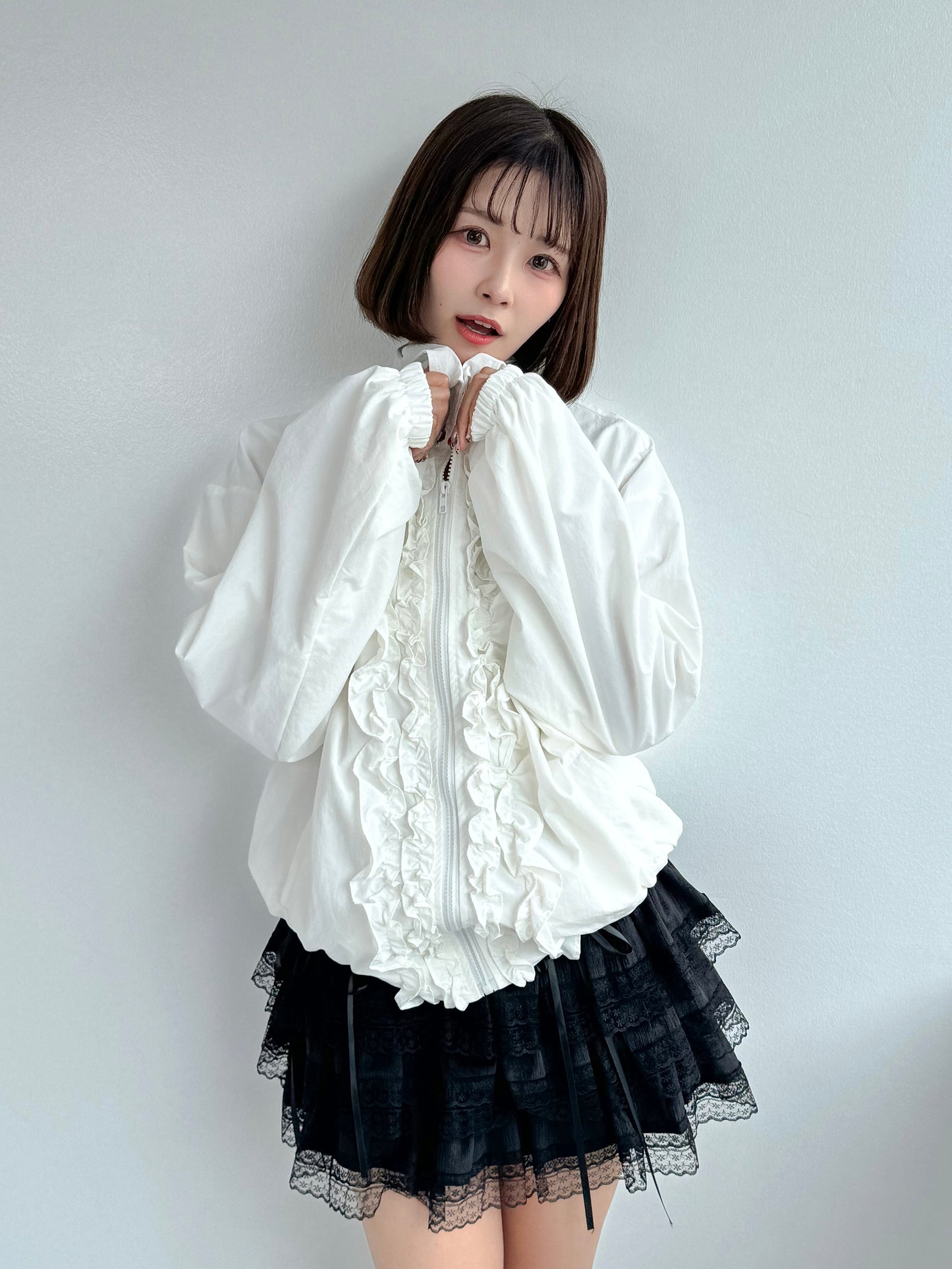 【Official限定価格】フリルブルゾン