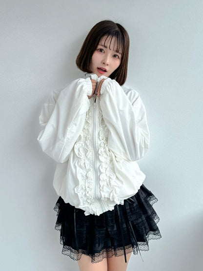 【Official限定価格】フリルブルゾン