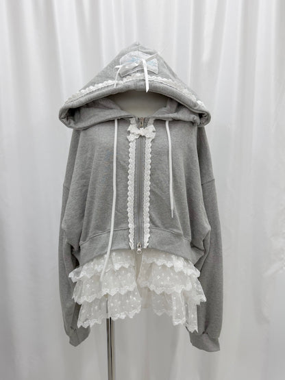 Romantic Lace Hoodie