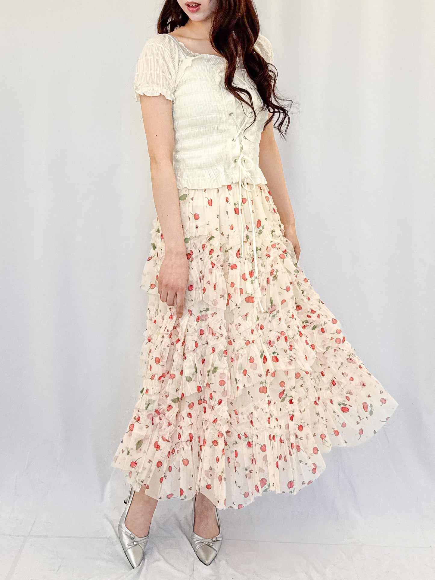 【Official限定価格】チェリーロングスカート