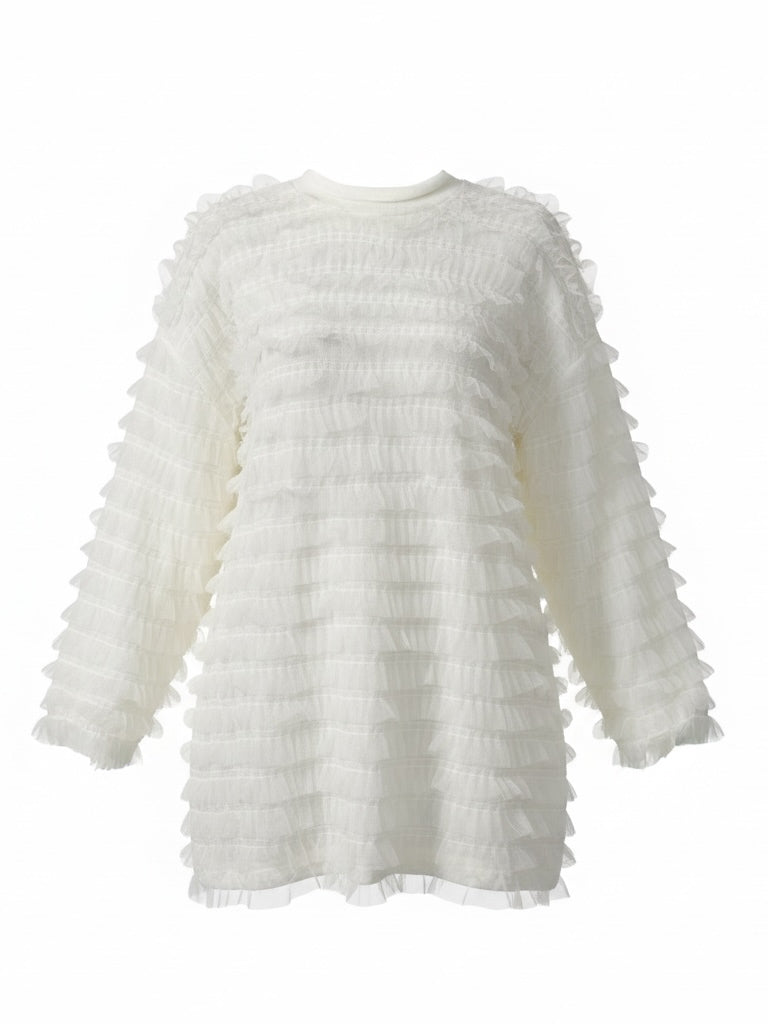 【Official限定】チュールシアートップス