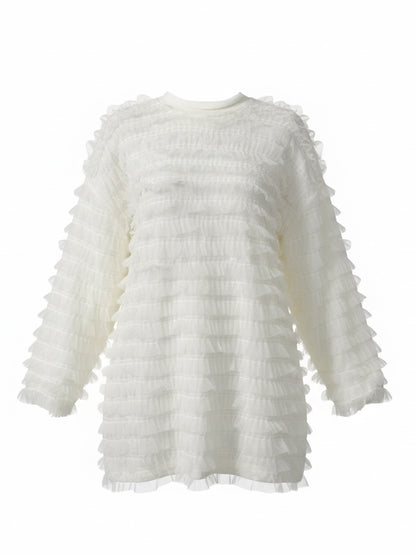 【Official限定】チュールシアートップス