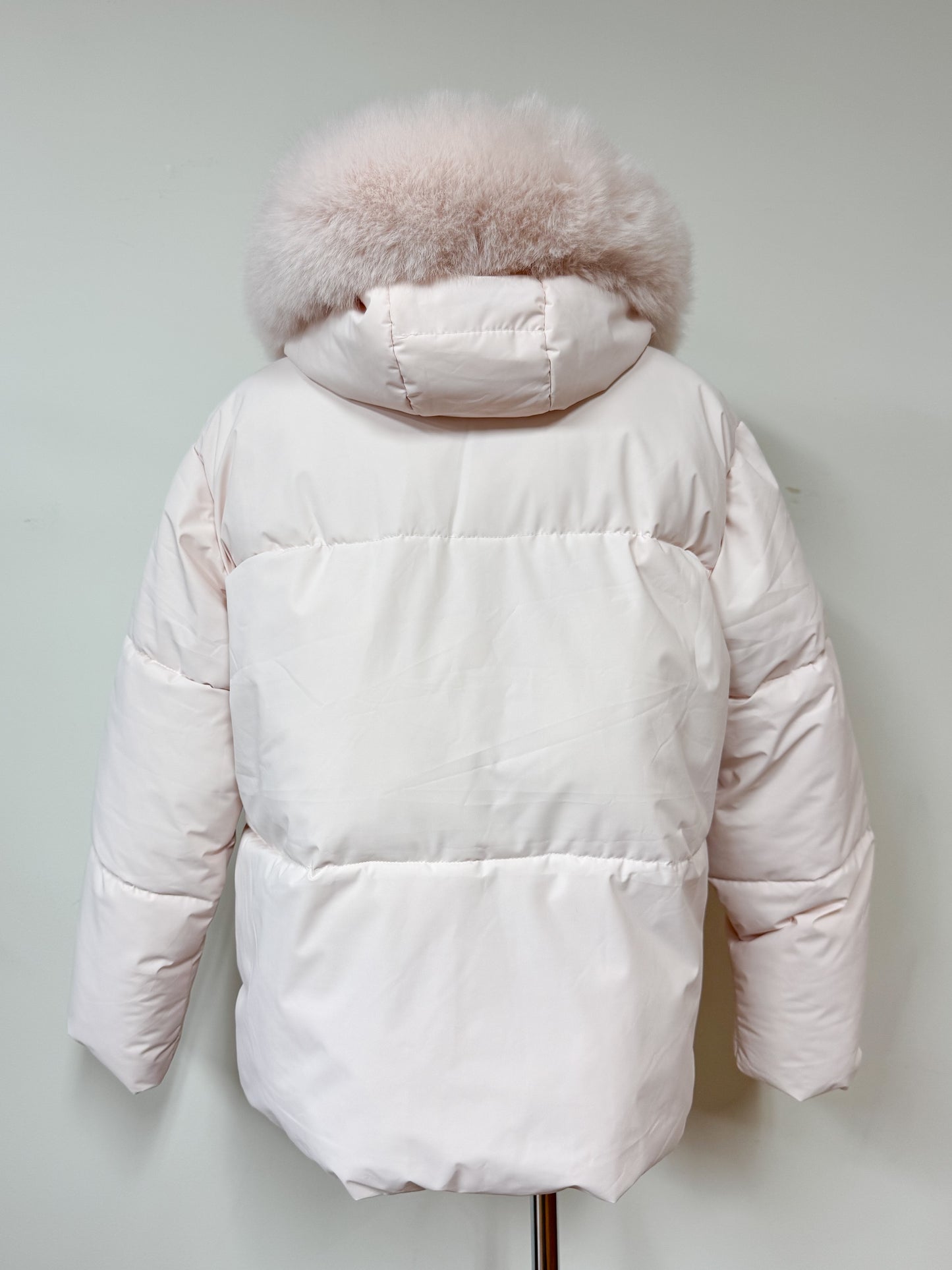 【Official限定価格】ファー付きショートパフブルゾン