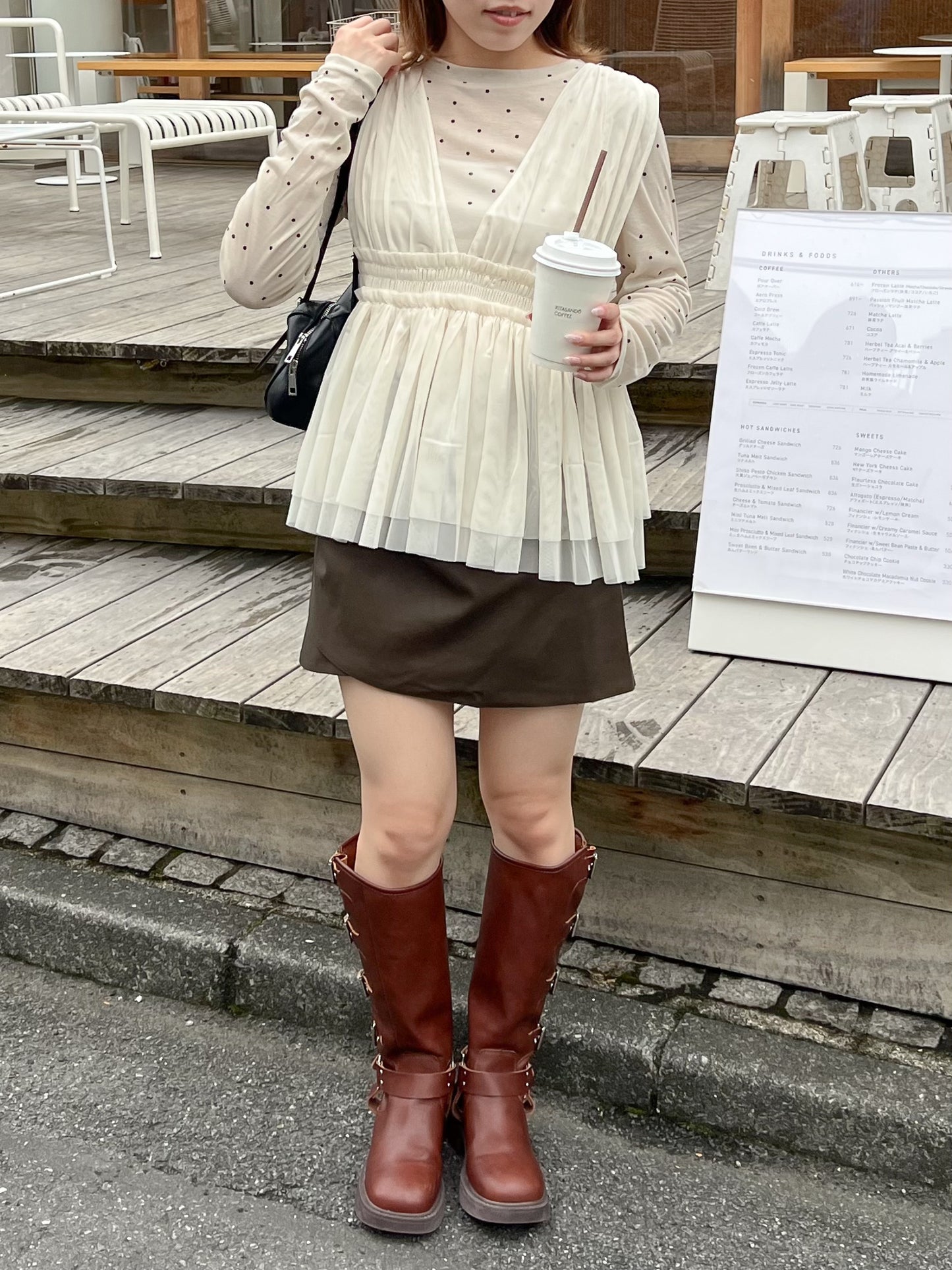 【Official限定価格】チュールペプラムビスチェ