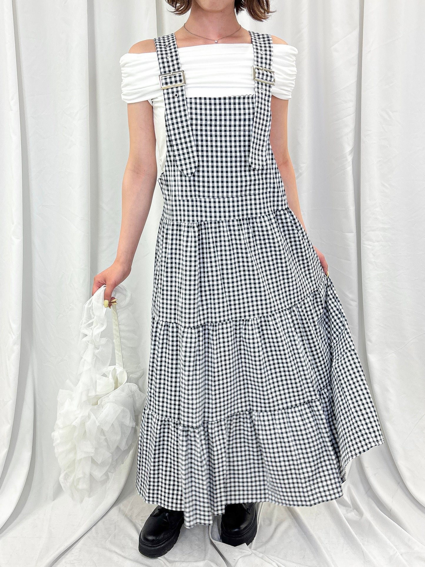 【Official限定価格】ギンガムチェックワンピース