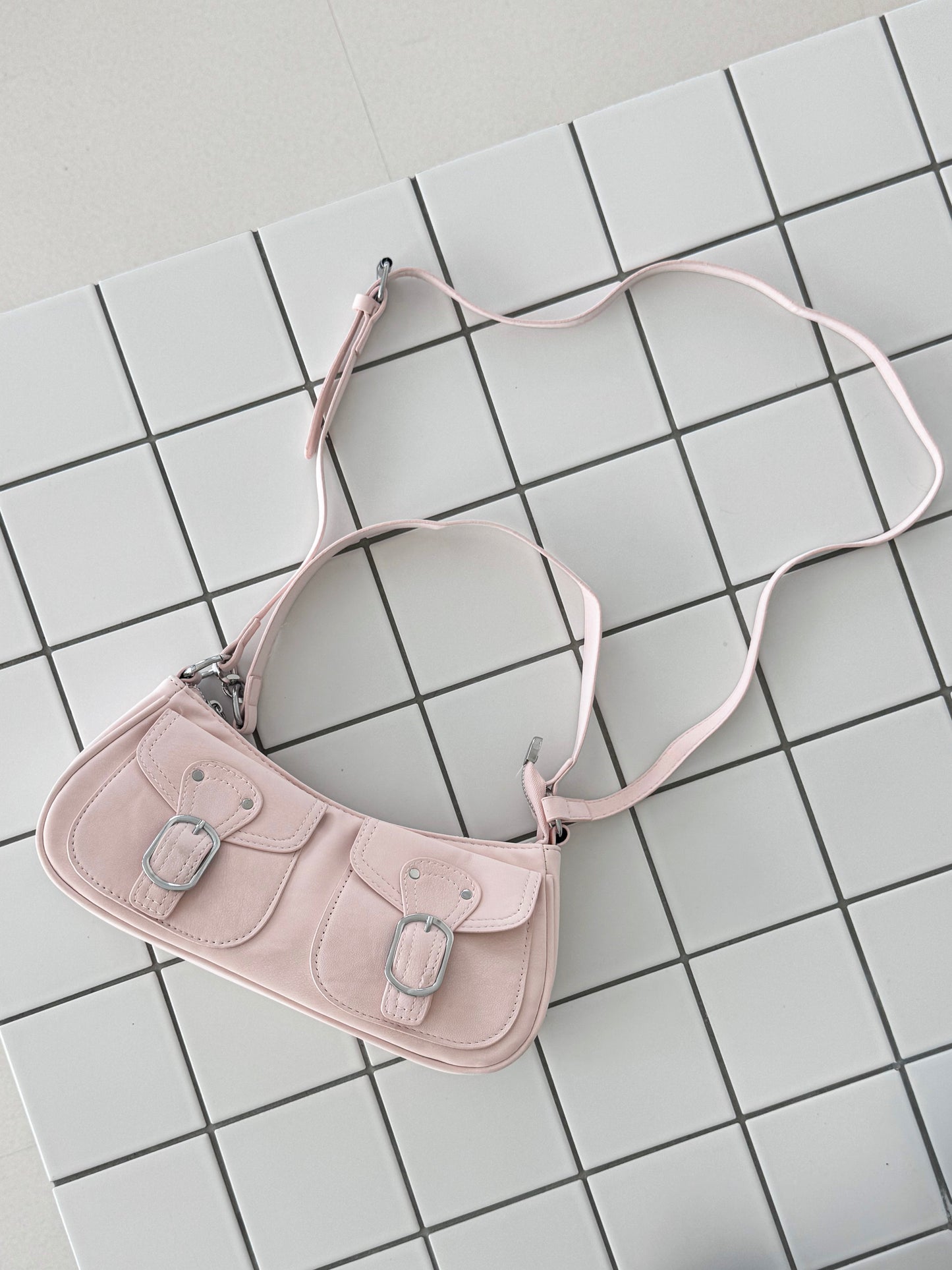 2WAYバックル合皮BAG