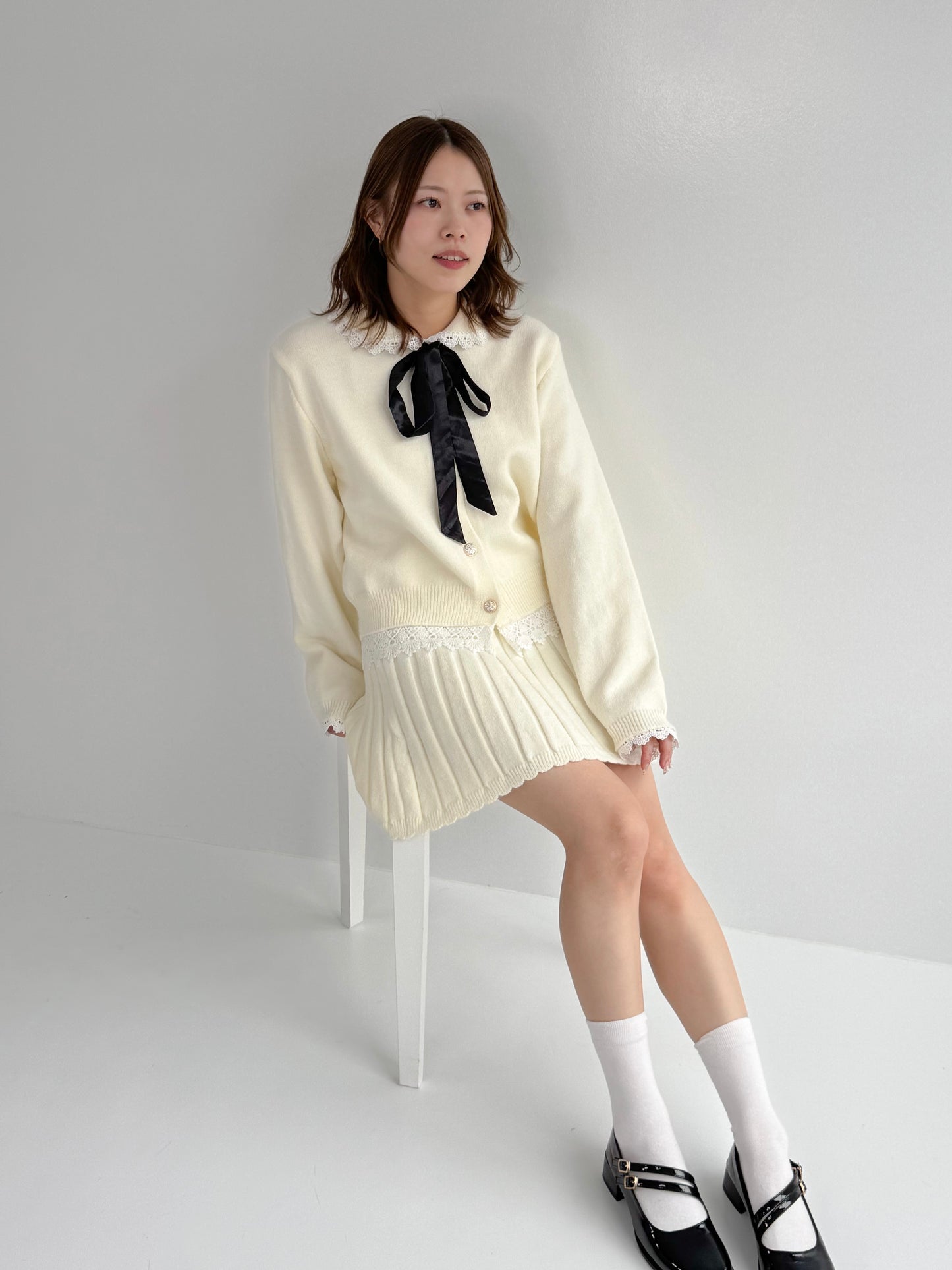 【Official限定価格】ガーリーニットセットアップ