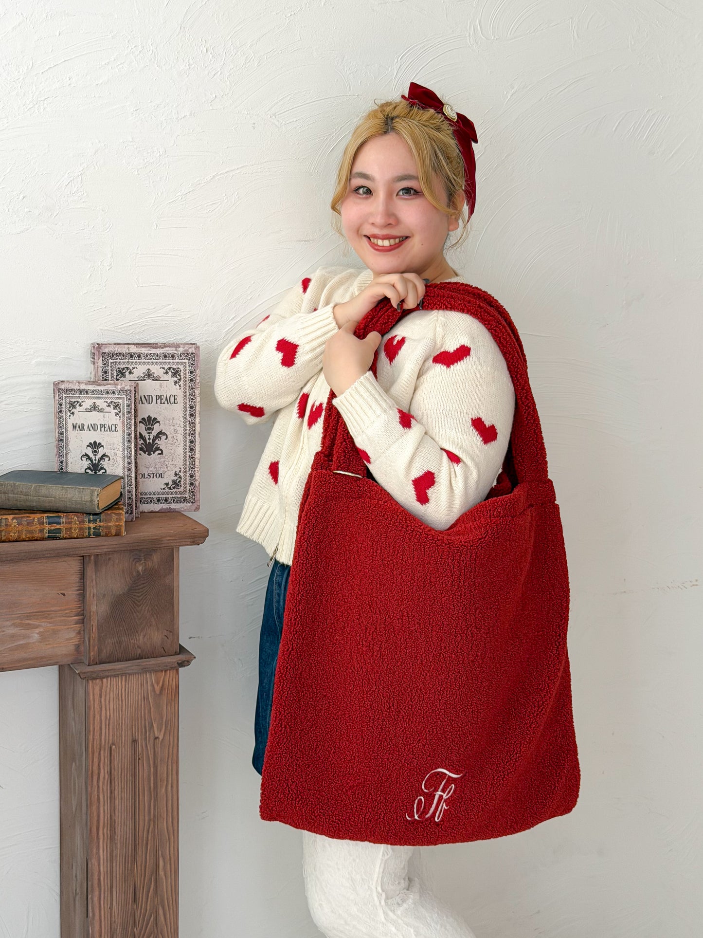 【予約販売】frunco × AYAKA オリジナルBIG推し活ボアトート