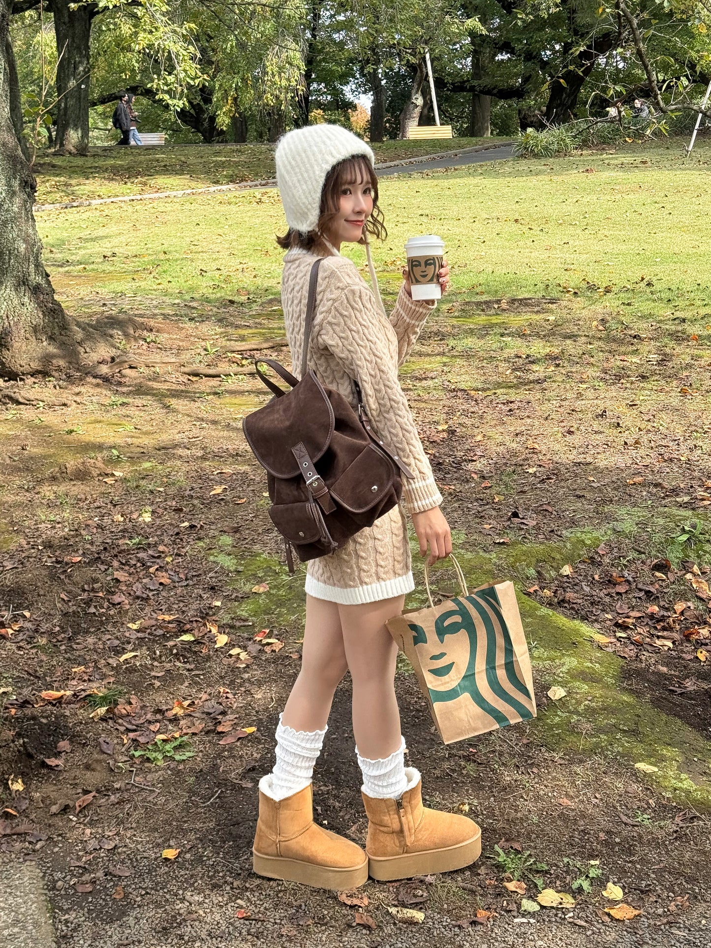 ライン入りニットセットアップ