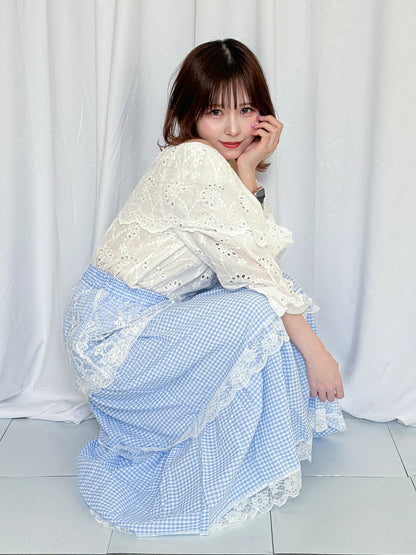 【Official限定価格】2wayキャンブリックブラウス