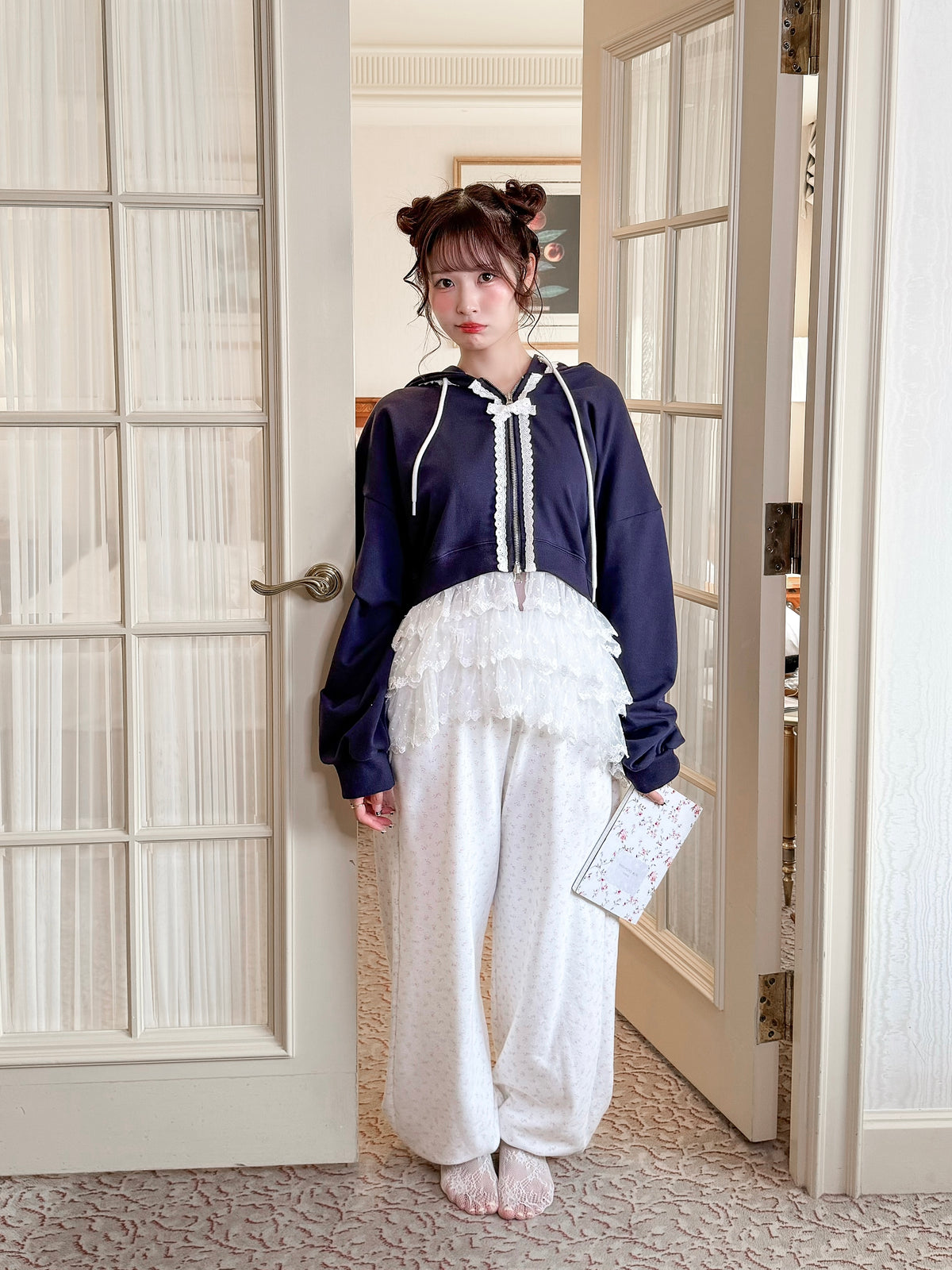 Baby Flower Sweat Pants