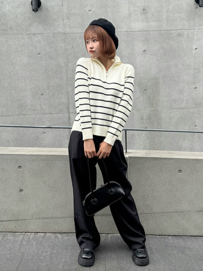 【Official限定価格】タックワイドパンツ