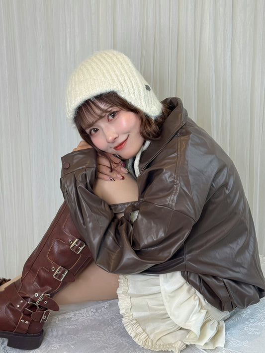 イヤーニットキャップ