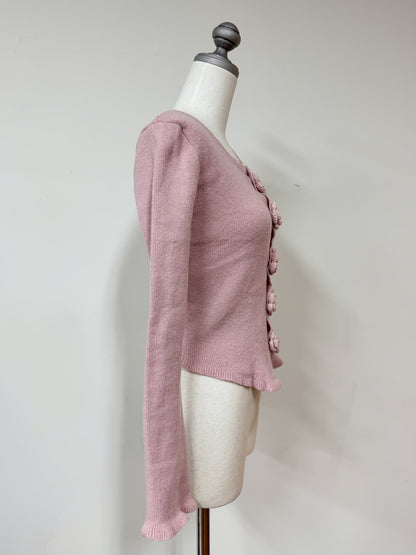 【Official限定価格】フラワーヘムトップス