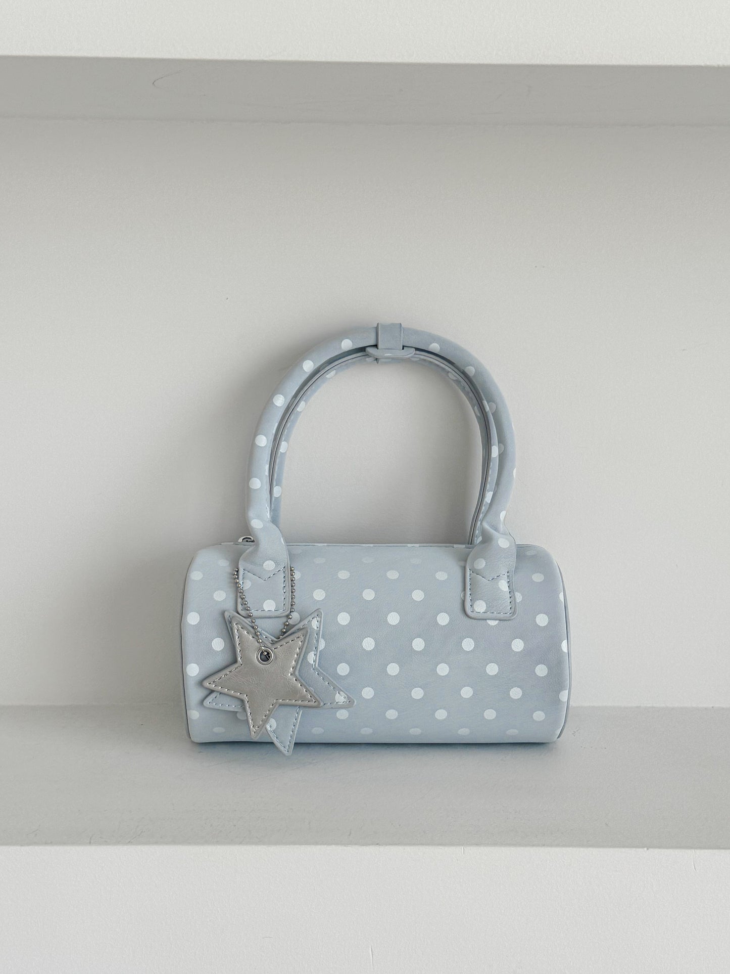 星チャーム付きドットミニBAG
