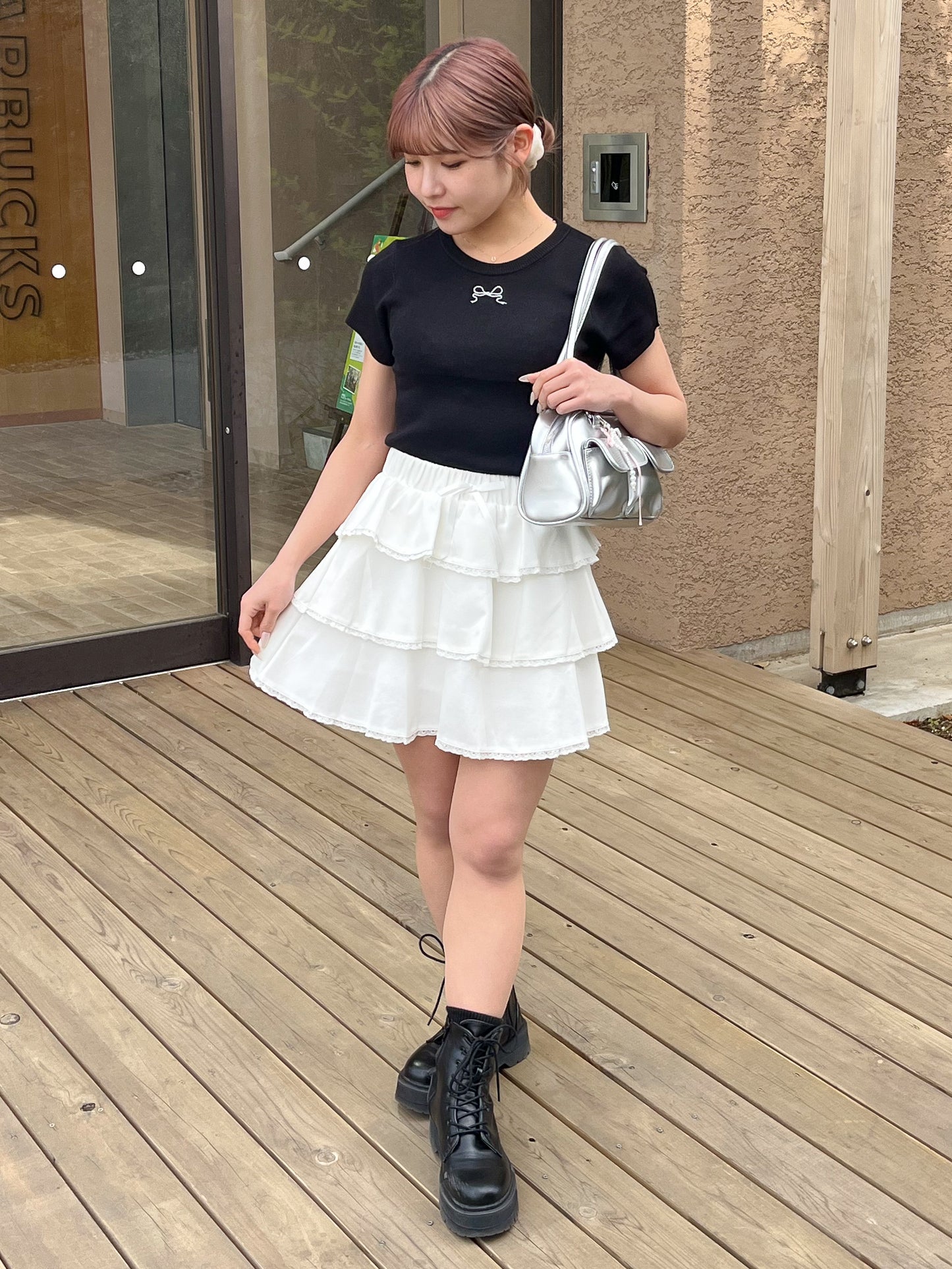 【Official限定価格】スエットティアードスカート