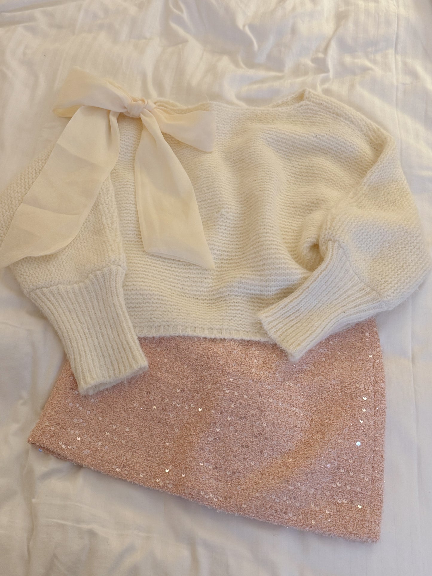 スパンコールミニスカート