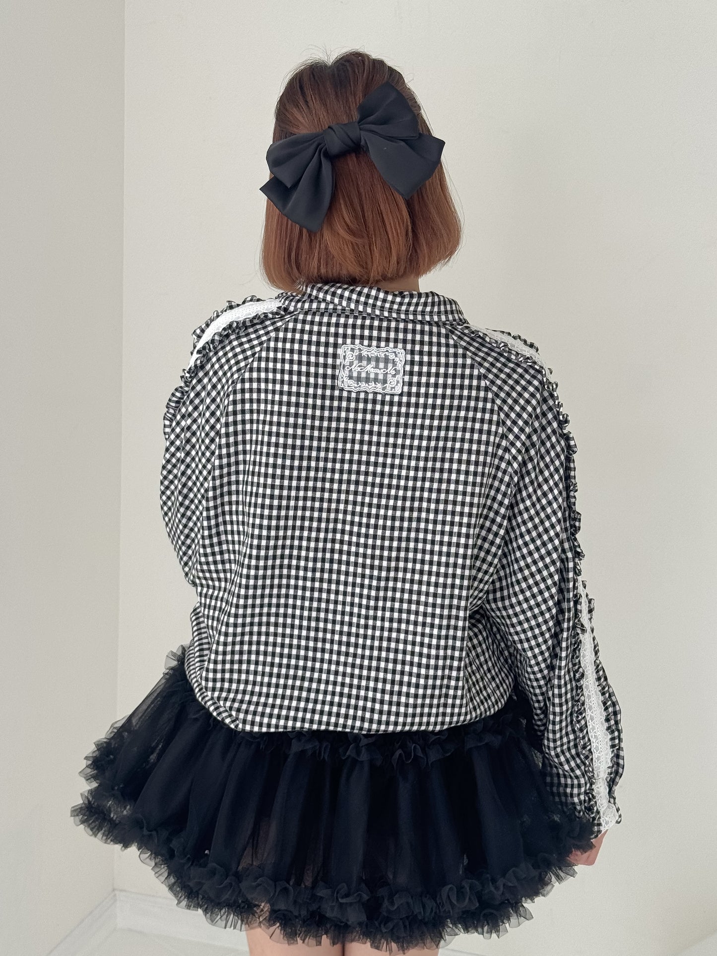 【Official限定価格】レースフリルブルゾン