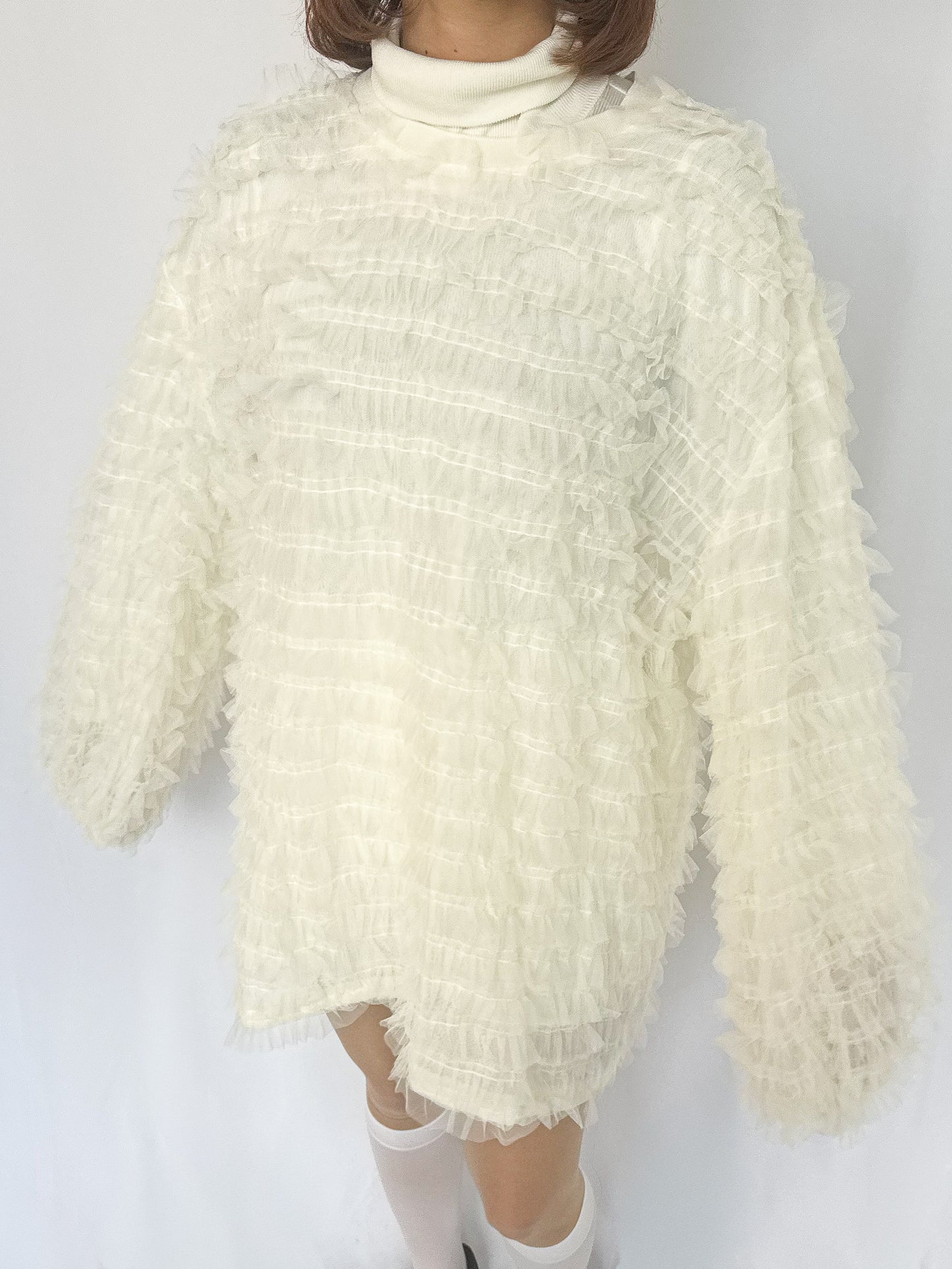 【Official限定】チュールシアートップス