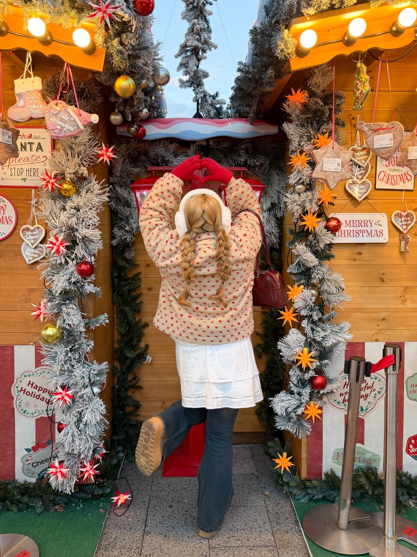 ハートドットボアブルゾン