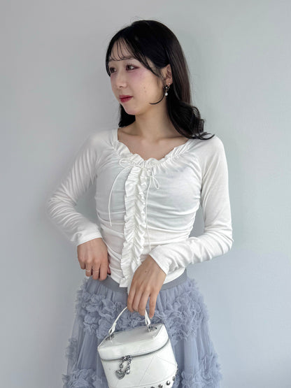 フリルカットロンT