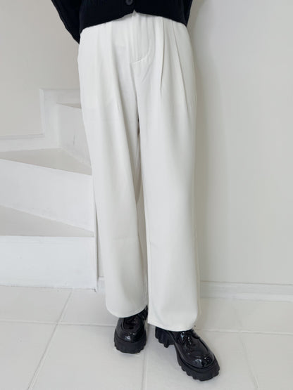 【Official限定価格】タックワイドパンツ