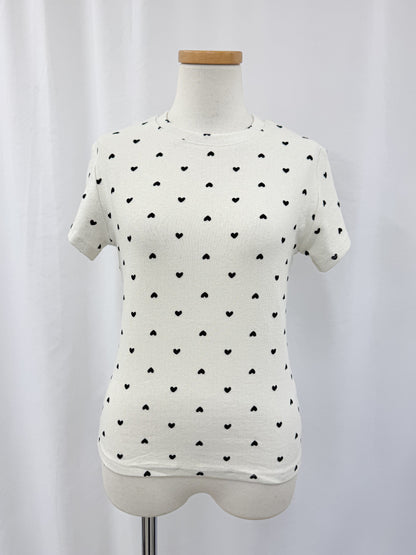 ハートフロッキーTシャツ