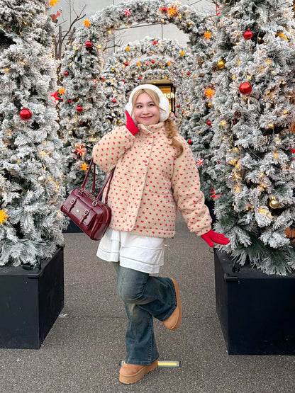 ハートドットボアブルゾン