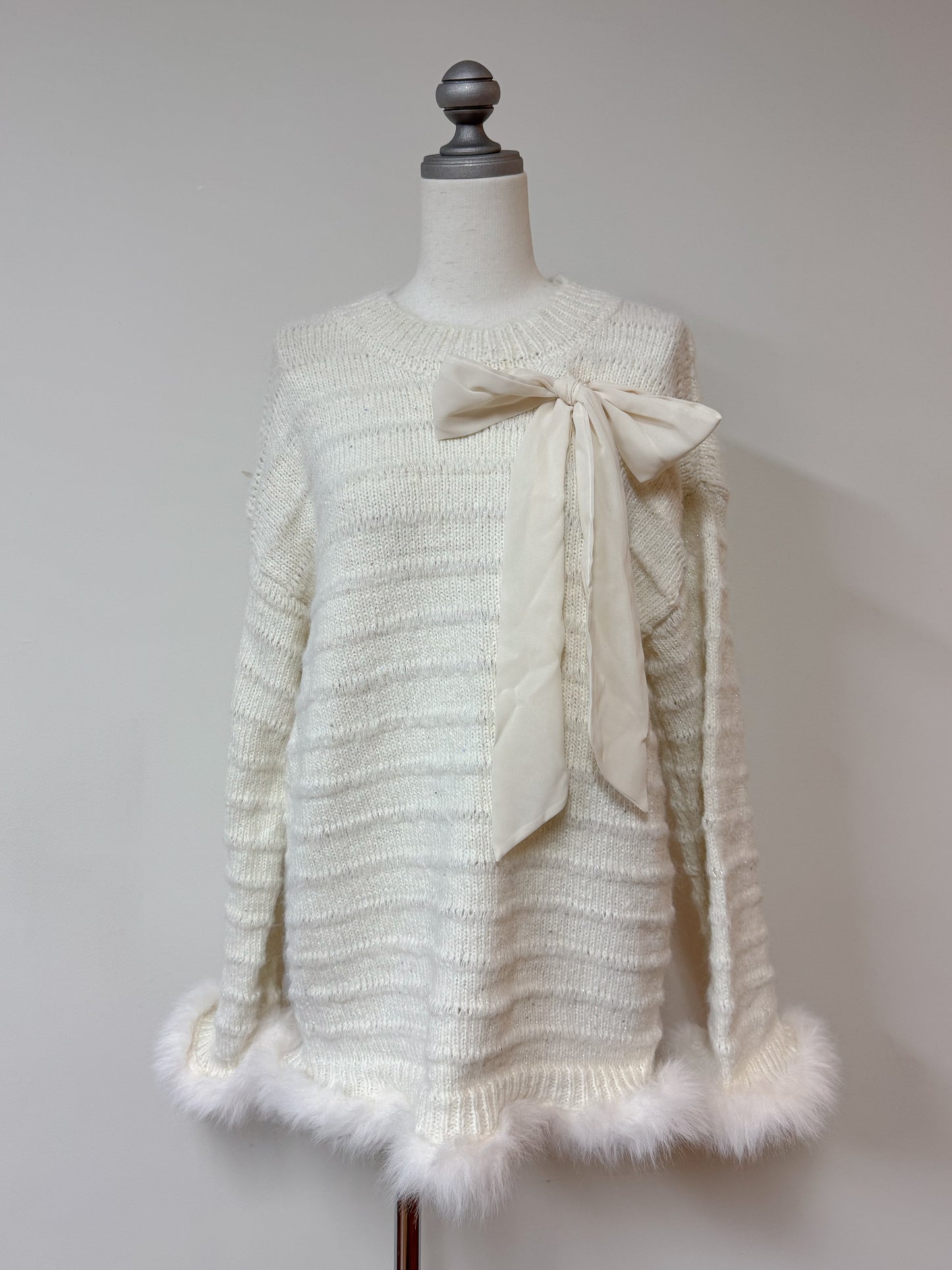 ファーニットラメワンピース