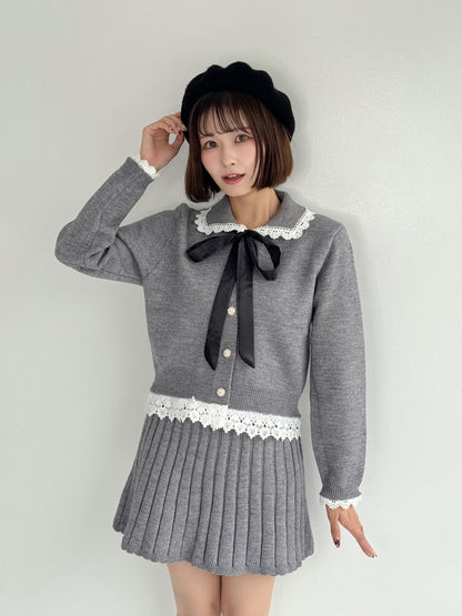 【Official限定価格】ガーリーニットセットアップ