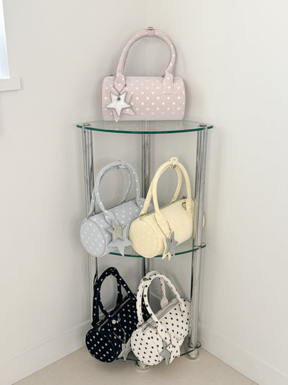 星チャーム付きドットミニBAG