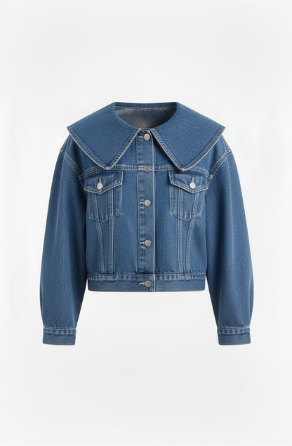 BIGカラーデニムジャケット