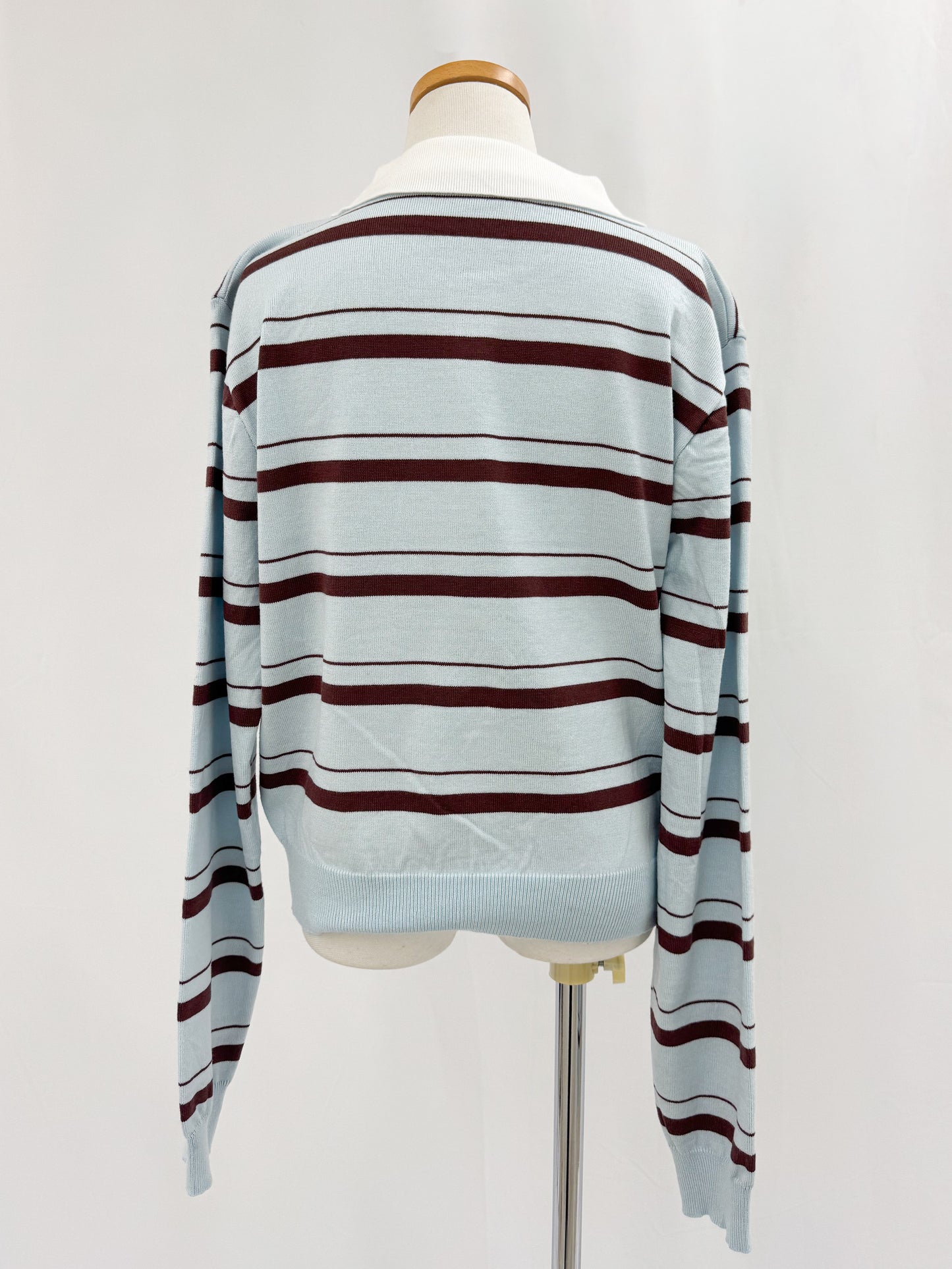 【Official限定価格】襟付きボーダーニットトップス