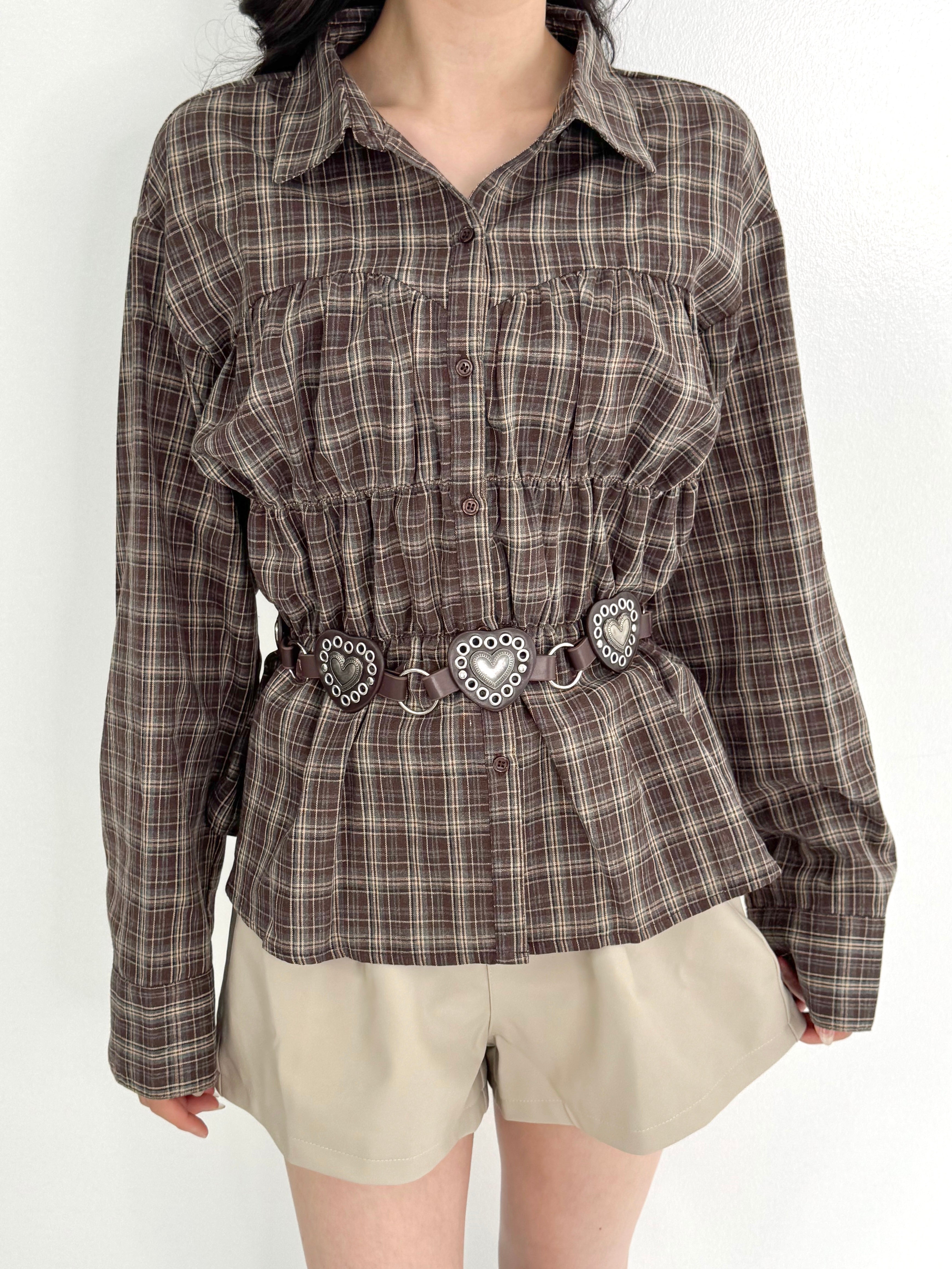 Official限定】シャーリングチェックシャツ – frunco