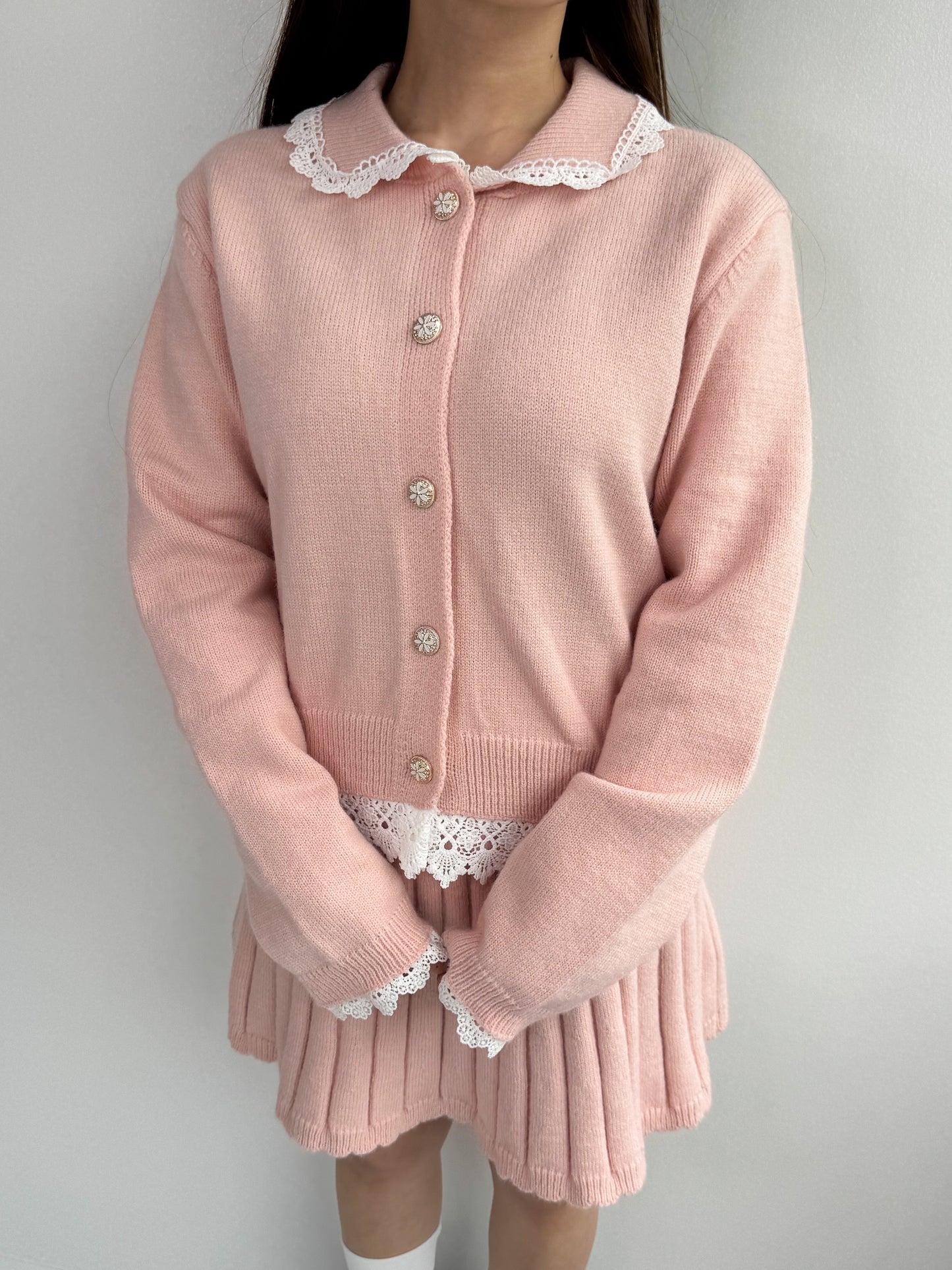 【Official限定価格】ガーリーニットセットアップ