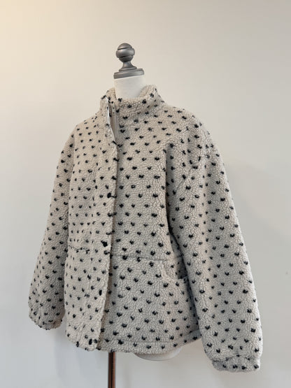 ハートドットボアブルゾン