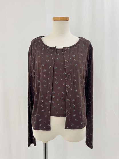 【Official限定】花柄アンサンブルカーディガン