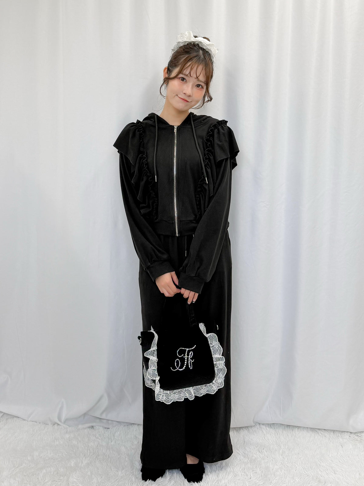 フリースフリルセットアップ