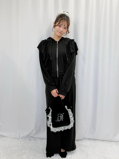 フリースフリルセットアップ