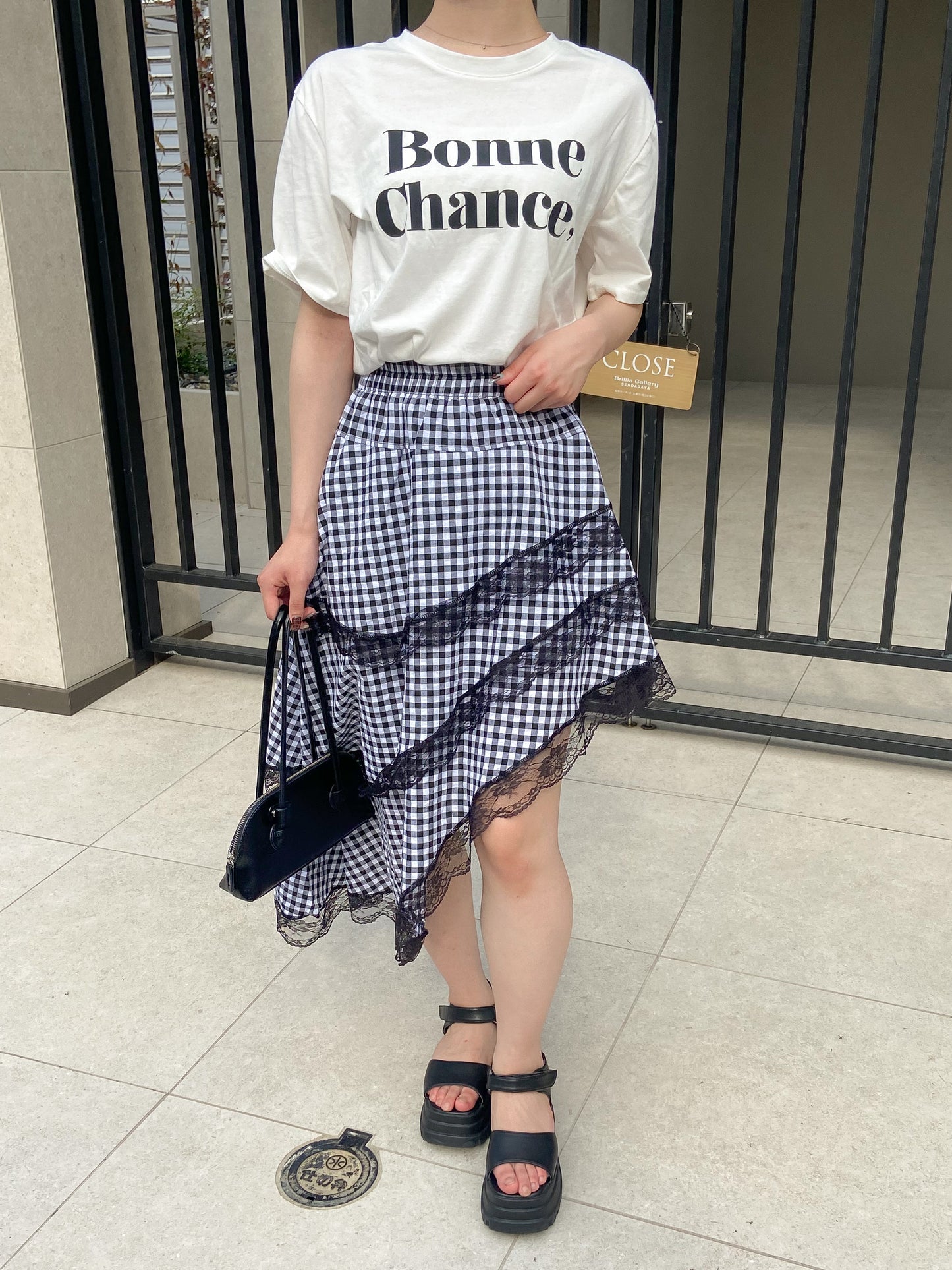 レタリングTシャツ
