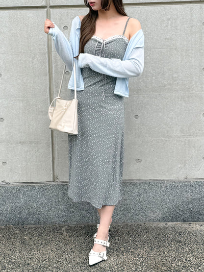 【Official限定価格】フラワープリントキャミワンピ