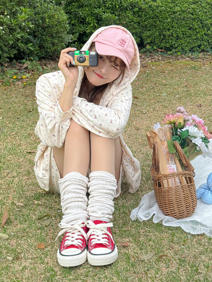 小花柄サーマルセットアップ